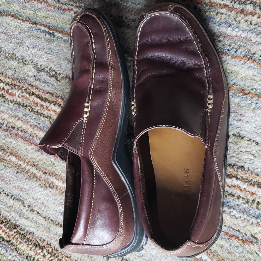 Men's Cole Haan Brown loafers size 10.5